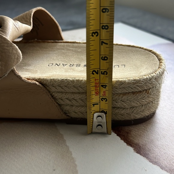 Lucky Brand platform leather sandals - Picture 6 of 10